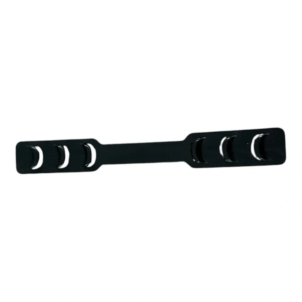 Black plastic face mask extension extender for extra comfort